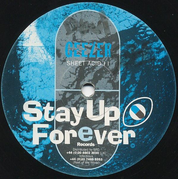 12inch Record GEEZER Sheet Acid II SUF53000MG Stay Up Forever 2000 UK Dance Electronica Used
12inch Record GEEZER Sheet Acid II SUF53000MG Stay Up Forever 2000 UK Dance Electronica Used