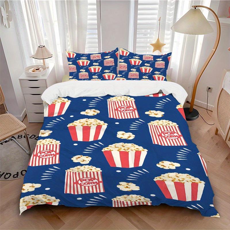3pcs Popcorn Bedding Cover Set, Fashion Classic Popular Print Bedding Set, Soft Comfortable, All - Season Use, For Bedroom, Guest Room091 135x200cm
3pcs Popcorn Bedding Cover Set, Fashion Classic Popular Print Bedding Set, Soft Comfortable, All - Season Use, For Bedroom, Guest Room091 135x200cm