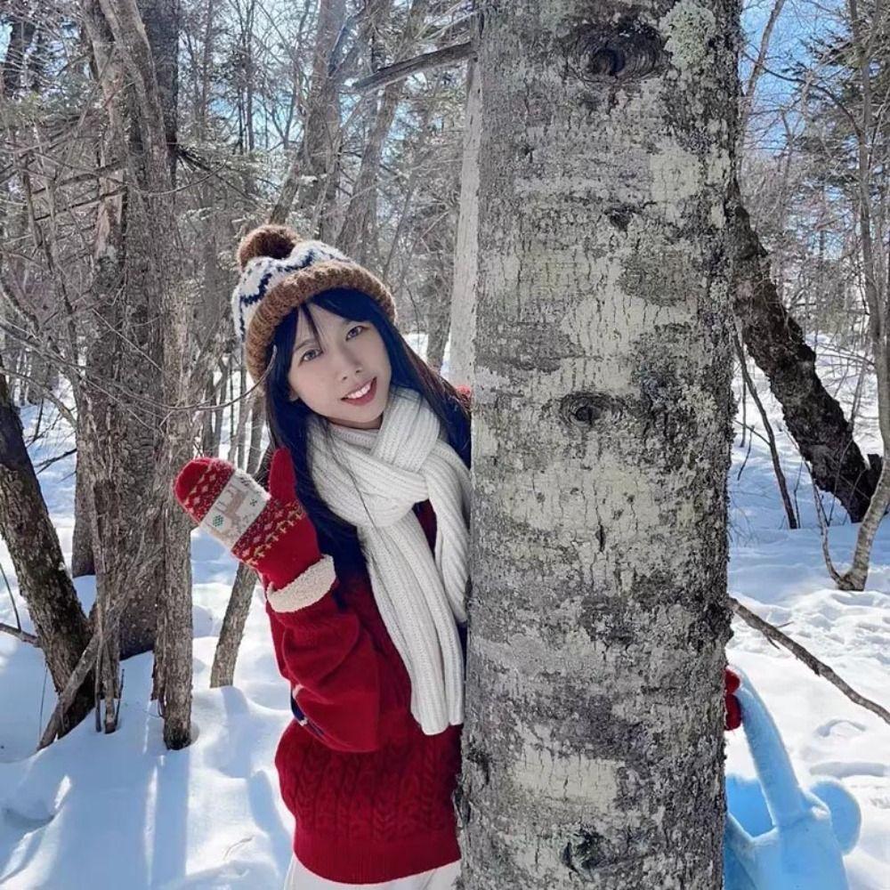 Korean Style Plush Ball Crochet Hat Thicken Pullover Cap Autumn Women Knitted Beanie Women
Korean Style Plush Ball Crochet Hat Thicken Pullover Cap Autumn Women Knitted Beanie Women