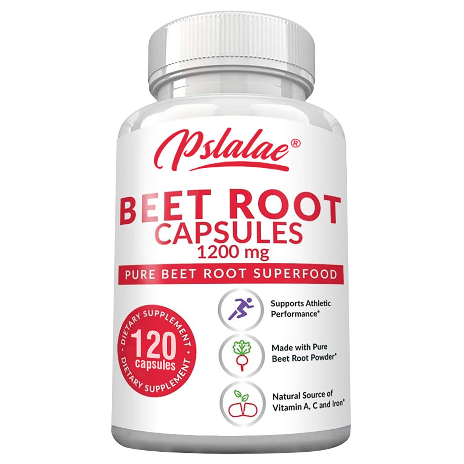 Pslalae beetroot capsules, 1200 mg per serving, help maintain blood pressure, improve athletic performance, and promote digestion. 120
Pslalae beetroot capsules, 1200 mg per serving, help maintain blood pressure, improve athletic performance, and promote digestion. 120