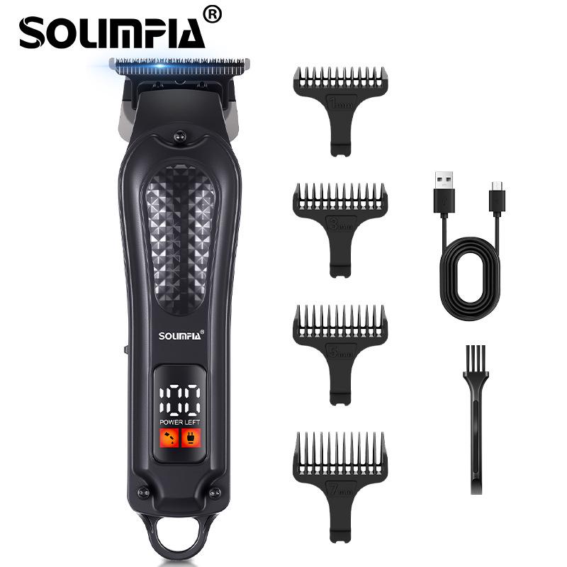 Electric Hair Clipper Set: USB Rechargeable Trimmer with Digital Display & Professional Carving Scissors
Electric Hair Clipper Set: USB Rechargeable Trimmer with Digital Display & Professional Carving Scissors