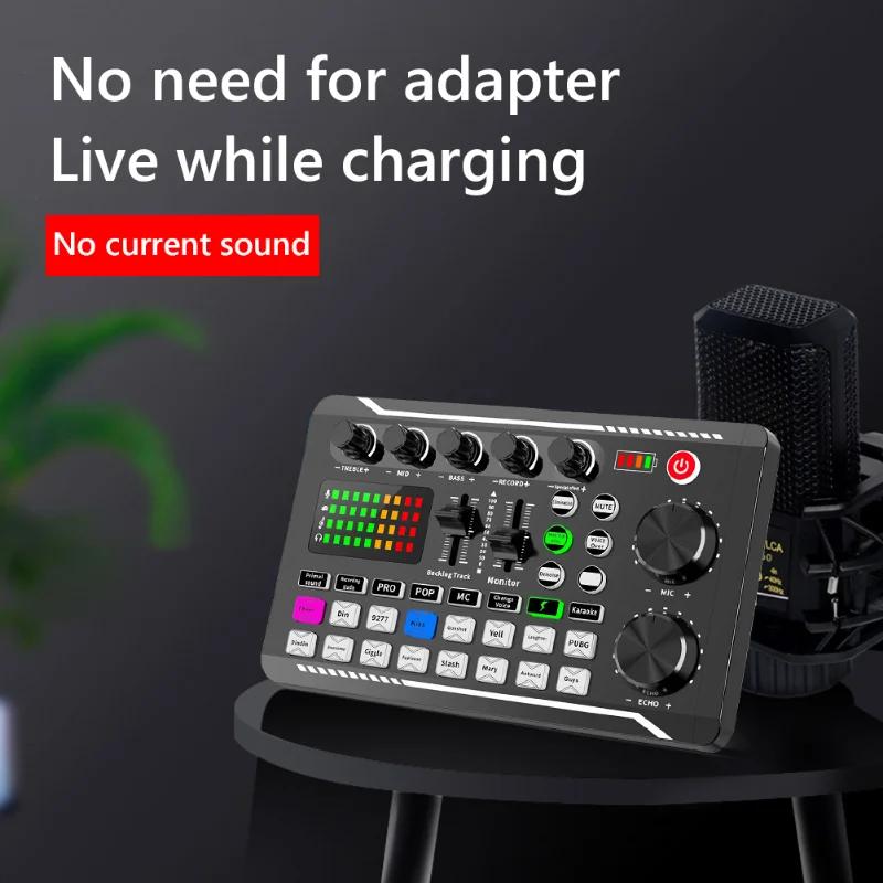 Звуковая карта F998, 16 звуковых эффектов, шумоподавляющие микшеры, гарнитура, микрофон, голосовое управление для телефона, ПК, компьютера, DJ, музыкальная студия, вечеринка
Звуковая карта F998, 16 звуковых эффектов, шумоподавляющие микшеры, гарнитура, микрофон, голосовое управление для телефона, ПК, компьютера, DJ, музыкальная студия, вечеринка