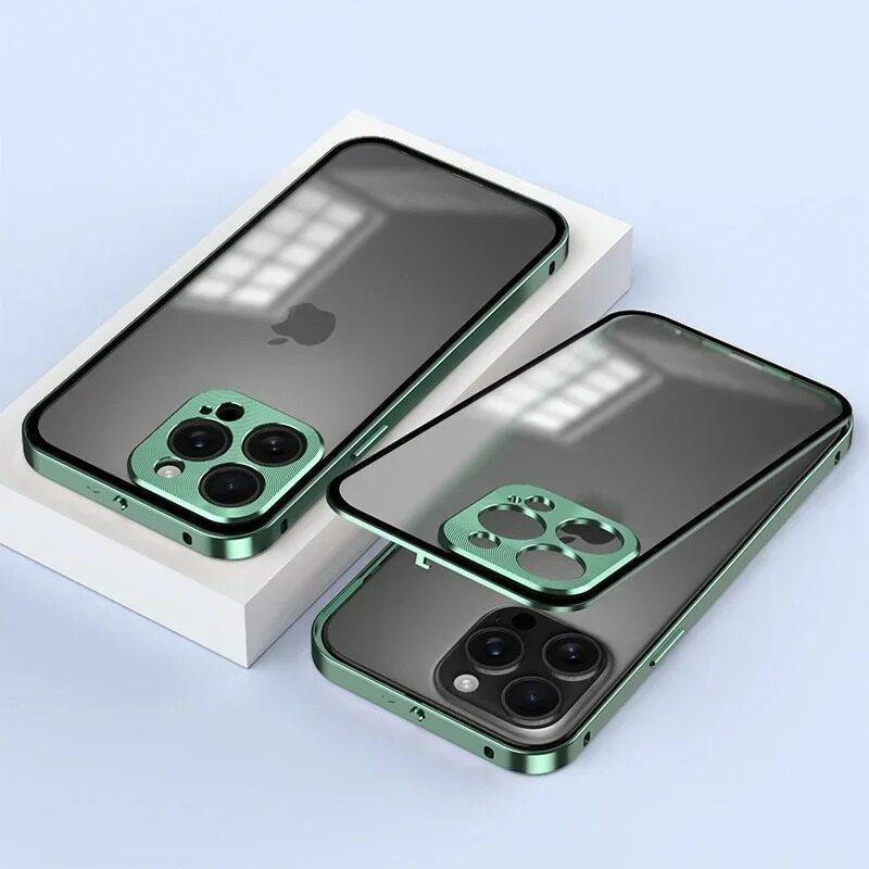 Магнитный чехол для iPhone 16 Pro Max 15 14 Plus 13 12 Magsafe Металлический пружинный противоударный из алюминиевого сплава Защита объектива Матовая задняя панель Бамперы для телефона iPhone 13 Pro Max
Магнитный чехол для iPhone 16 Pro Max 15 14 Plus 13 12 Magsafe Металлический пружинный противоударный из алюминиевого сплава Защита объектива Матовая задняя панель Бамперы для телефона iPhone 13 Pro Max