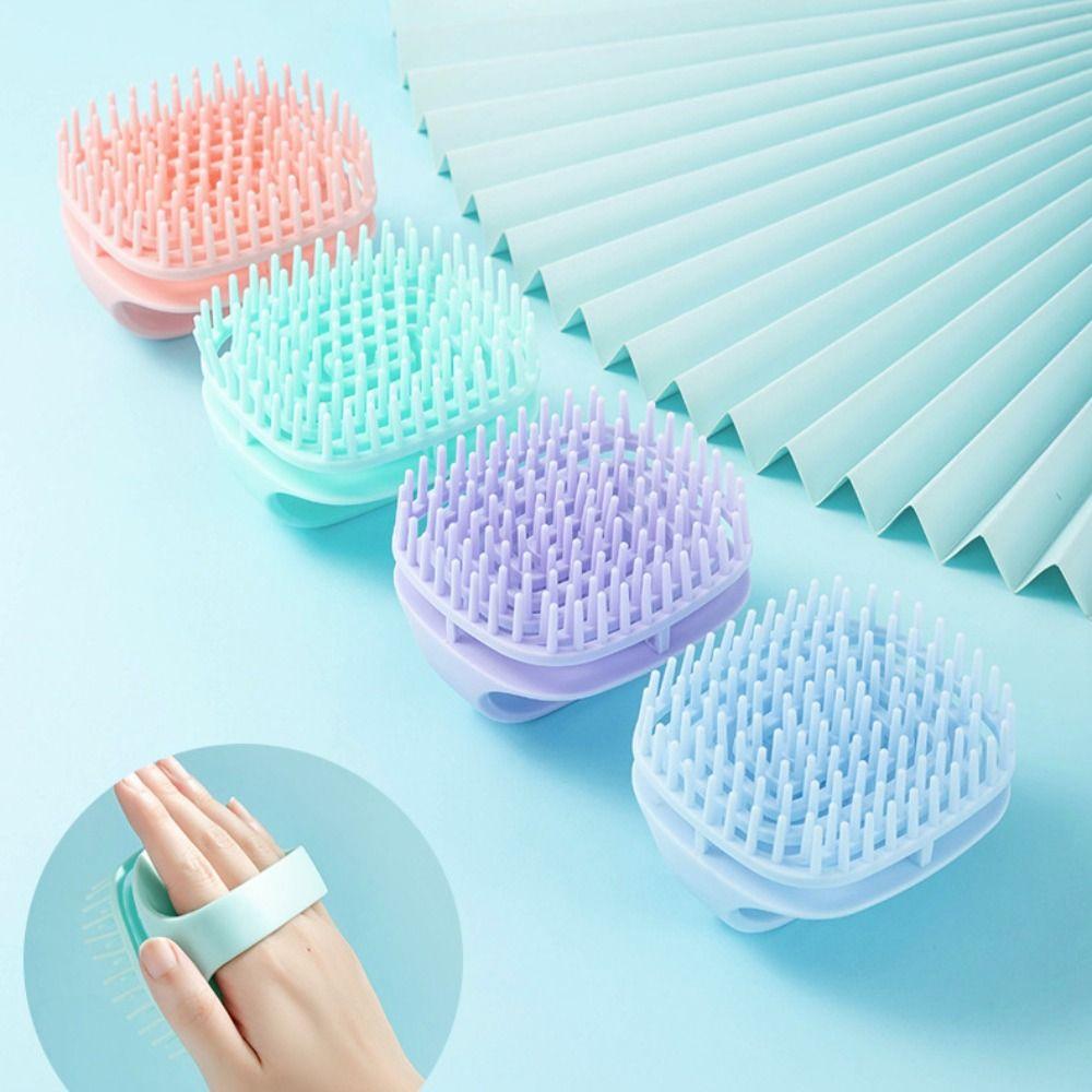 7 Colors Scalp Massage Brush TPE Hair Washing Comb Durable Shampoo Massager Brush Universal червоний/коричневий
7 Colors Scalp Massage Brush TPE Hair Washing Comb Durable Shampoo Massager Brush Universal червоний/коричневий