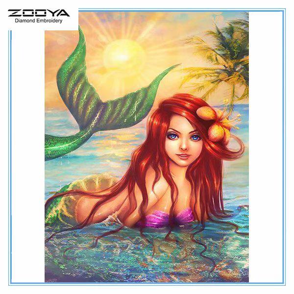 ZOOYA DIY 5D квадратный горный хрусталь красивая русалка вышивка картина вышивка крестом домашний декор
ZOOYA DIY 5D квадратный горный хрусталь красивая русалка вышивка картина вышивка крестом домашний декор