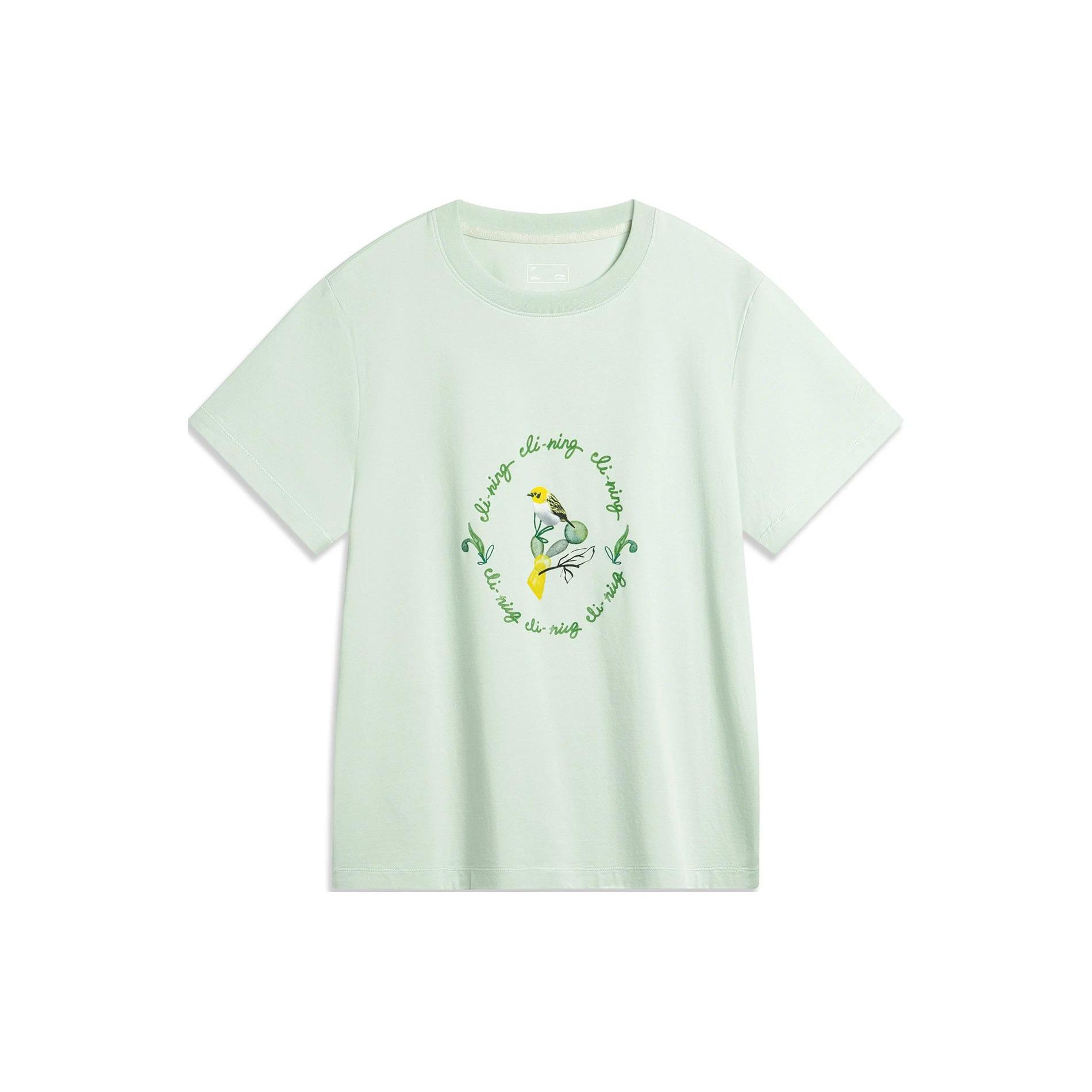 Футболка с коротким рукавом и круглым вырезом Li Ning Sports Trend Series Letter Color Block, женская футболка цвета ледяного зеленого AHSU332-2 M
Футболка с коротким рукавом и круглым вырезом Li Ning Sports Trend Series Letter Color Block, женская футболка цвета ледяного зеленого AHSU332-2 M