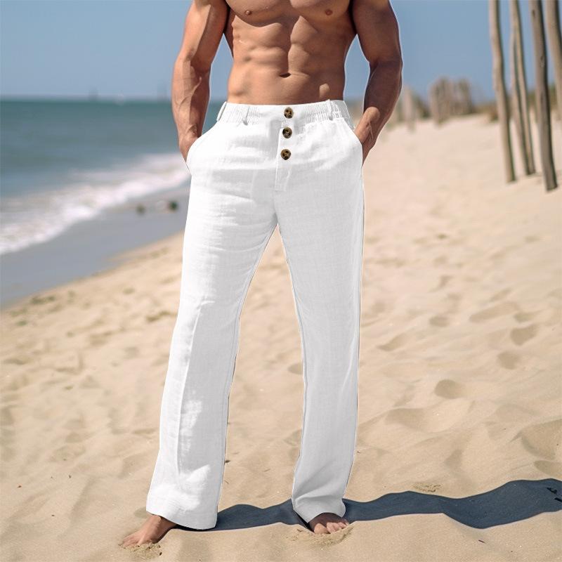 Cotton and Linen Casual Pants Solid Color Loose and Ventilated Long Beach Pants XXXL белый
Cotton and Linen Casual Pants Solid Color Loose and Ventilated Long Beach Pants XXXL белый