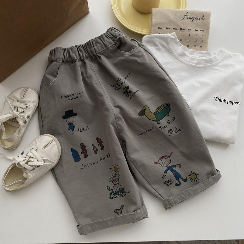 Japan Korean Children Clothes Boy Kids Fashion Trousers Spring Autumn Baby Pocket Ankle Length Loose Girl Cartoon Casual Pants 90 серый
Japan Korean Children Clothes Boy Kids Fashion Trousers Spring Autumn Baby Pocket Ankle Length Loose Girl Cartoon Casual Pants 90 серый