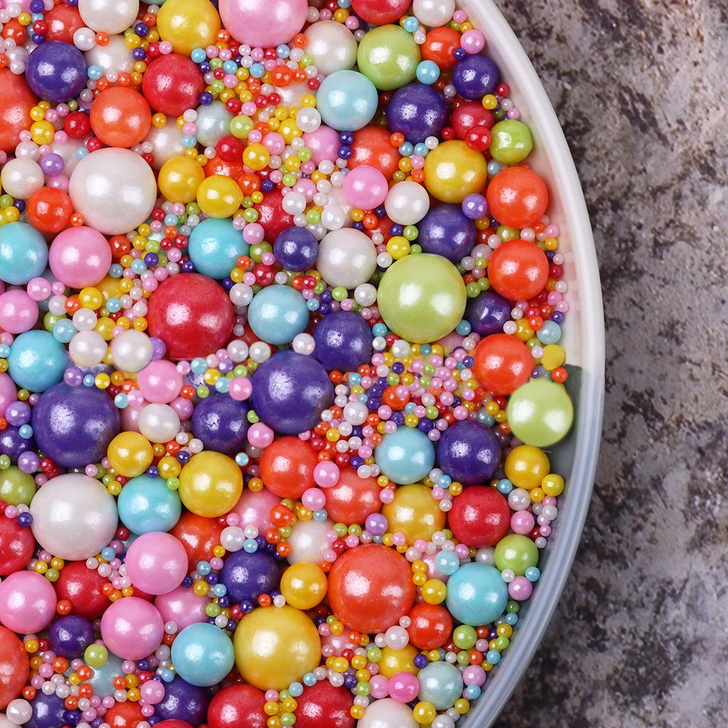 100G Mixed Color Pearl Balls Cake Topper Dessert Baking Decor For Wedding Birthday Party Cake For Decoration Only 100G
100G Mixed Color Pearl Balls Cake Topper Dessert Baking Decor For Wedding Birthday Party Cake For Decoration Only 100G