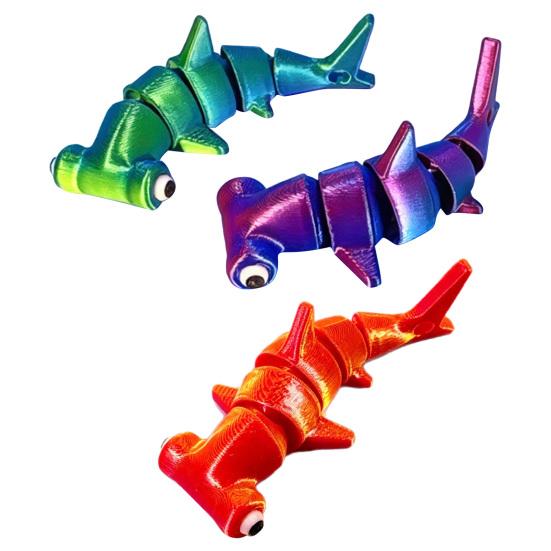 3D Printed Whale Toy Articulated Flexible Ocean Animal Model Poseable Fidget Toy for Party Favors Office Home Desk Decor A
3D Printed Whale Toy Articulated Flexible Ocean Animal Model Poseable Fidget Toy for Party Favors Office Home Desk Decor A