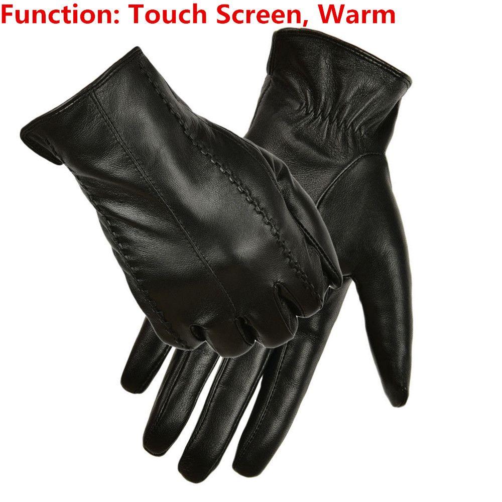 Driving Full Finger Outdoor Sport Touch Screen Leather Gloves Apparel Accessories Winter Warm General size чорний
Driving Full Finger Outdoor Sport Touch Screen Leather Gloves Apparel Accessories Winter Warm General size чорний