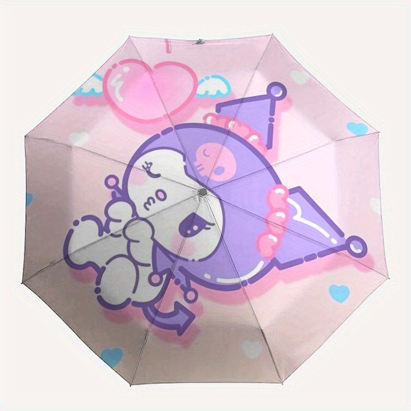 1pc Kuromi Automatic Cute Umbrella 8-Bone Design Compact Gear for Outdoor Travel, Perfect Gift for Friends or Family yy280828134
1pc Kuromi Automatic Cute Umbrella 8-Bone Design Compact Gear for Outdoor Travel, Perfect Gift for Friends or Family yy280828134