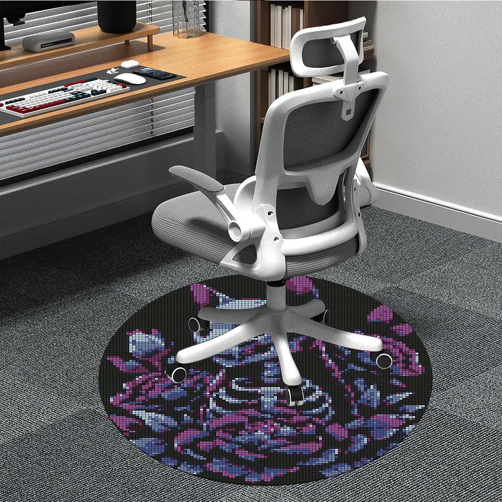 1pc Skull Roses Office Round Area Rug, Under Office Chairs Bedroom Living Room Home Decor, Room Deco, Available in Various Sizes 107 80cm by 80cm
1pc Skull Roses Office Round Area Rug, Under Office Chairs Bedroom Living Room Home Decor, Room Deco, Available in Various Sizes 107 80cm by 80cm
