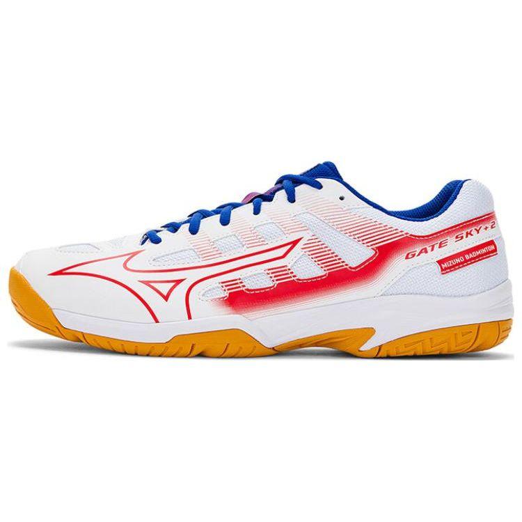 Mizuno Gate Sky Plus 2 Unisex Low Top Shock Absorbing Badminton Shoes White Blue Red 71GA224003 40
Mizuno Gate Sky Plus 2 Unisex Low Top Shock Absorbing Badminton Shoes White Blue Red 71GA224003 40