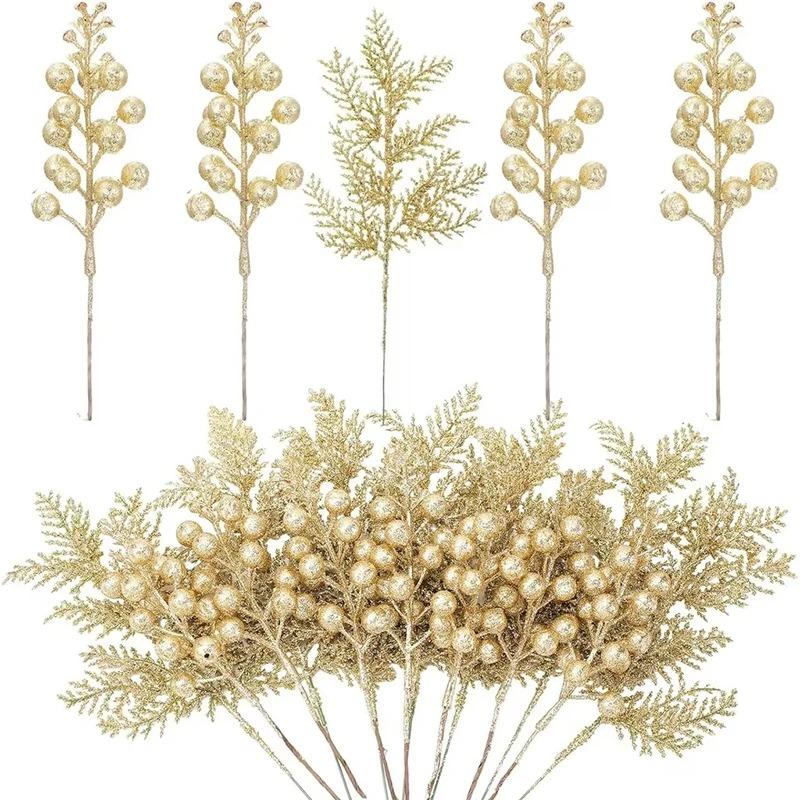 5 шт. Рождественское украшение Блестящие ягоды Искусственный букет из пенопластовых цветов Украшения для новогодней елки для дома Navidad Decor 5Pcs золотой
5 шт. Рождественское украшение Блестящие ягоды Искусственный букет из пенопластовых цветов Украшения для новогодней елки для дома Navidad Decor 5Pcs золотой