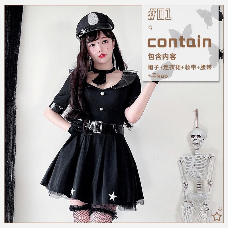 Хэллоуин Костюм Взрослый Костюм Полицейская Форма Ночной Клуб Стюардесса Морская Форма Полицейское Платье One size
Хэллоуин Костюм Взрослый Костюм Полицейская Форма Ночной Клуб Стюардесса Морская Форма Полицейское Платье One size