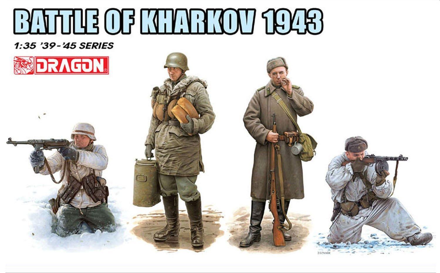 Platz World War II German Army Battle of Kharkov 1943 Plastic Model DR6782 1/35 Army/Soviet
Platz World War II German Army Battle of Kharkov 1943 Plastic Model DR6782 1/35 Army/Soviet