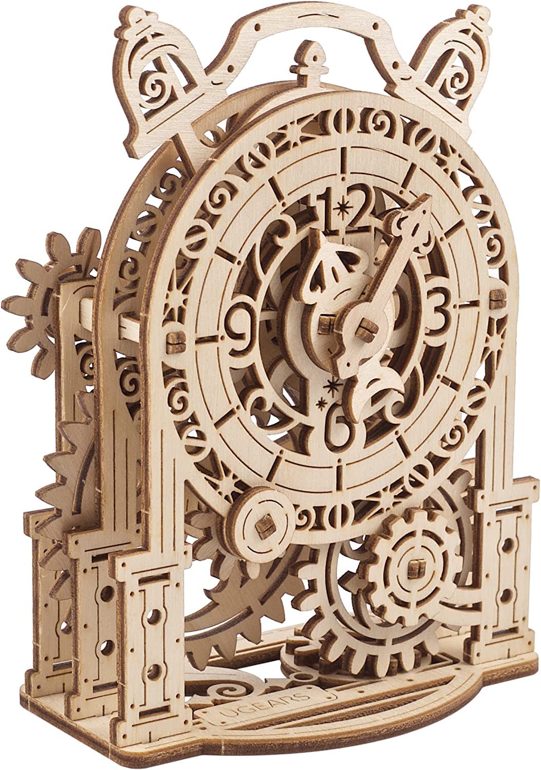 Ugears Винтажный будильник 70163 Деревянный пазл Модель для творчества Клей Инструменты не требуются
Ugears Винтажный будильник 70163 Деревянный пазл Модель для творчества Клей Инструменты не требуются