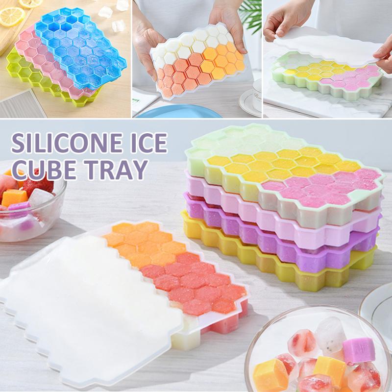 PDTO новый силиконовый лоток для кубиков льда DIY сотовая форма для изготовления кубиков льда с крышкой
PDTO новый силиконовый лоток для кубиков льда DIY сотовая форма для изготовления кубиков льда с крышкой