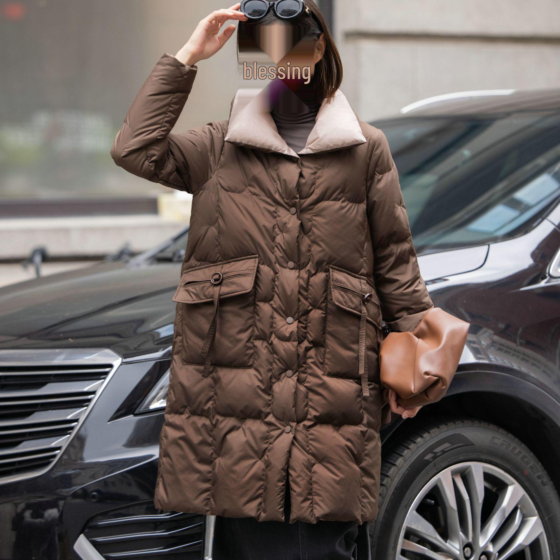 Women s 90% Goose Down Reversible Over-Knee Winter Coat 2024 M (Recommended 110-125 lbs)
Women s 90% Goose Down Reversible Over-Knee Winter Coat 2024 M (Recommended 110-125 lbs)