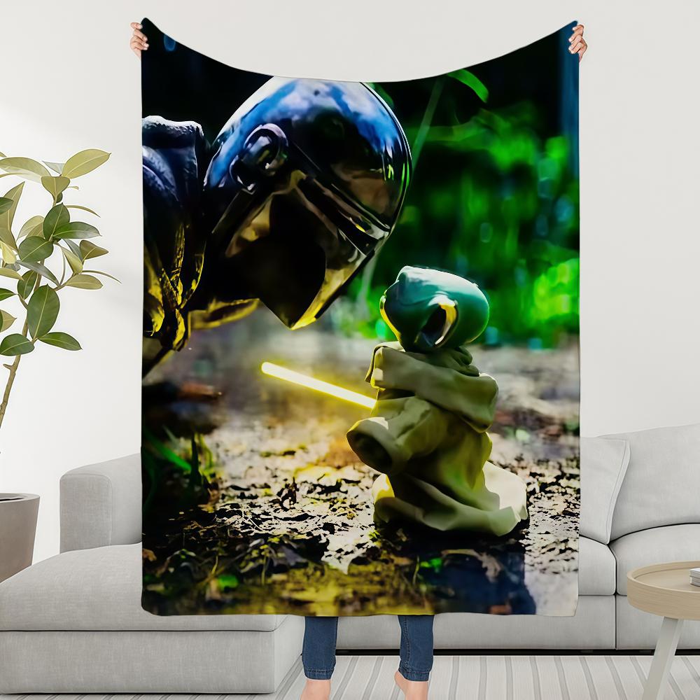 Blanket W-WARS-ES Throw Yoda S-STARS-ES Super Cosy Plush Living Room Sofa Couch Childish Birthday Gifts 75x90cm
Blanket W-WARS-ES Throw Yoda S-STARS-ES Super Cosy Plush Living Room Sofa Couch Childish Birthday Gifts 75x90cm