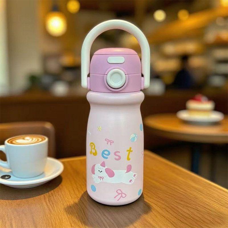 Large-Capacity Thermos Cup for Women, Good-Looking Ice Cup, Portable Car Coffee Cup, Outdoor Sports Water Bottle, Tea Cup Pink (520Ml+Stainless Steel Liner)
Large-Capacity Thermos Cup for Women, Good-Looking Ice Cup, Portable Car Coffee Cup, Outdoor Sports Water Bottle, Tea Cup Pink (520Ml+Stainless Steel Liner)