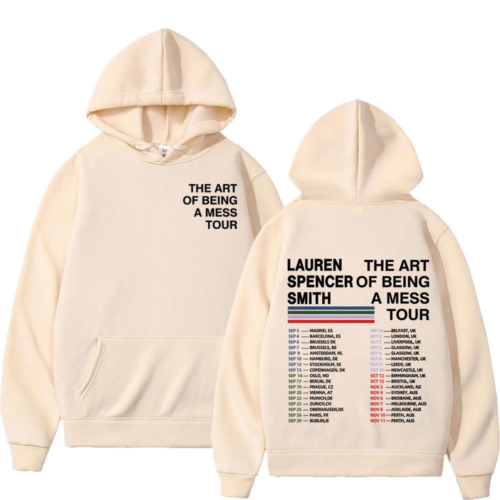 Lauren Spencer Smith The Art of Being A Mess Tour Vintage Hoodie Men s Women Fashion Pullover Long-sleeved Comfort Sweatshirt 3XL
Lauren Spencer Smith The Art of Being A Mess Tour Vintage Hoodie Men s Women Fashion Pullover Long-sleeved Comfort Sweatshirt 3XL