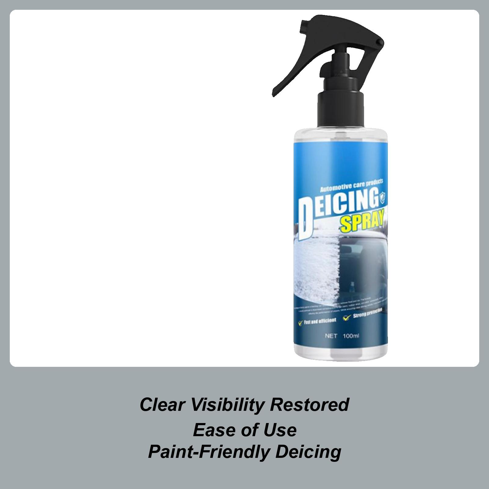 Deicer For Car Windshield 100ml Fast Snow Remover Defroster Spray Car For Automotive Vehicles Including Trucks SUVs During Snow CHINA
Deicer For Car Windshield 100ml Fast Snow Remover Defroster Spray Car For Automotive Vehicles Including Trucks SUVs During Snow CHINA