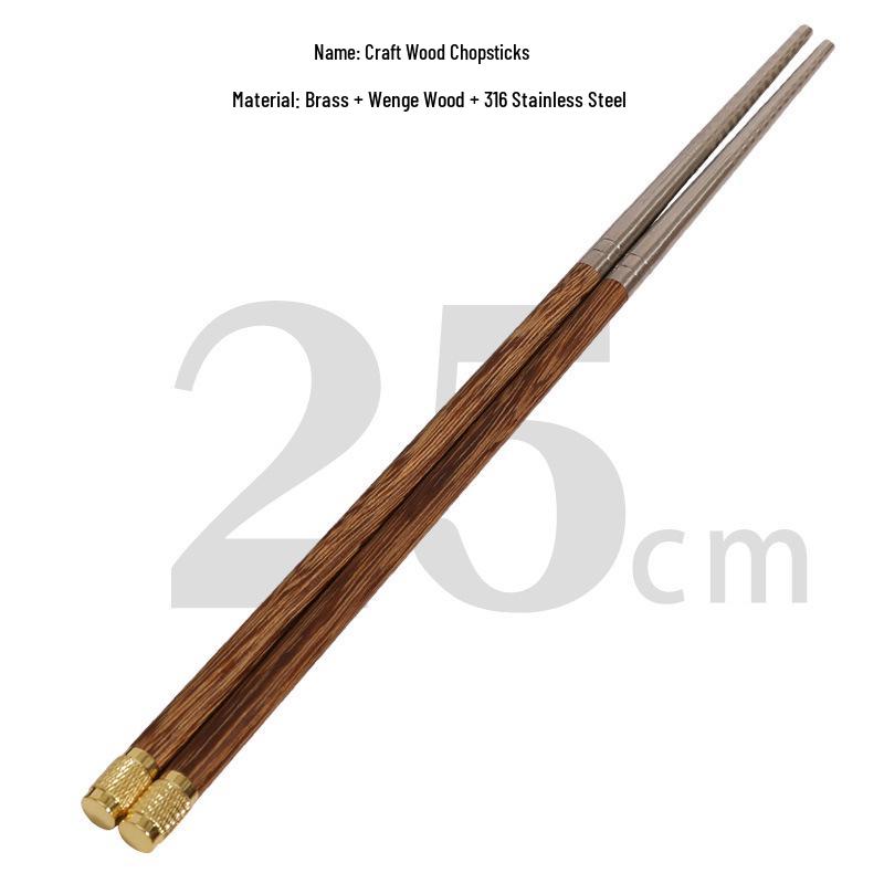 Engraved 316 Stainless Steel Chopsticks - No Paint/Wax, Creative Wood Design for Household/Hotel Use
Engraved 316 Stainless Steel Chopsticks - No Paint/Wax, Creative Wood Design for Household/Hotel Use
