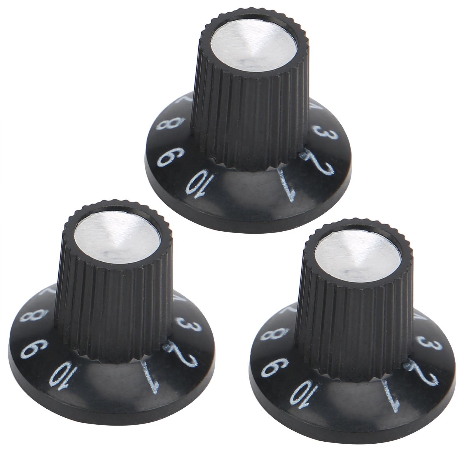 3Pcs Electric Guitar Control Knobs Plastic WitchHat for Adjusting Tone Volume Decoration
3Pcs Electric Guitar Control Knobs Plastic WitchHat for Adjusting Tone Volume Decoration