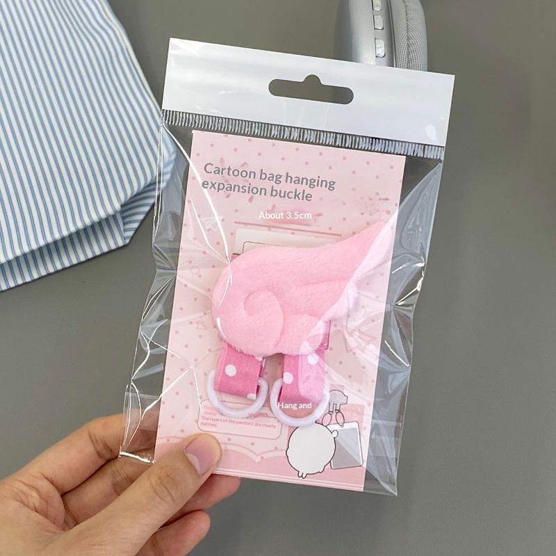 Colorful Plush Wing Star Bag Extension Buckle Double Ring Design Cute Bag Charm Ins Korean Pain Bag Decor Buckles Decoration A1
Colorful Plush Wing Star Bag Extension Buckle Double Ring Design Cute Bag Charm Ins Korean Pain Bag Decor Buckles Decoration A1