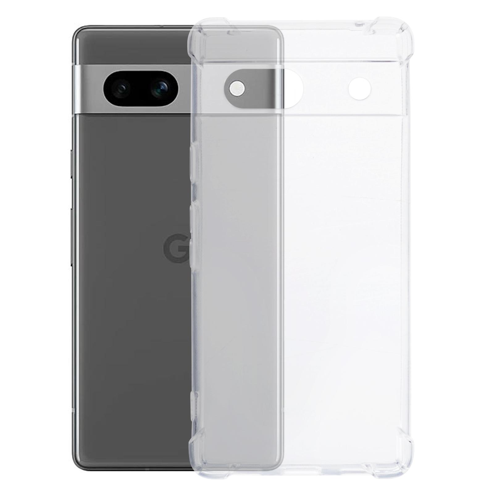 For Google Pixel 7a Case Transparent Four Corner Drop-proof TPU Cover A
For Google Pixel 7a Case Transparent Four Corner Drop-proof TPU Cover A