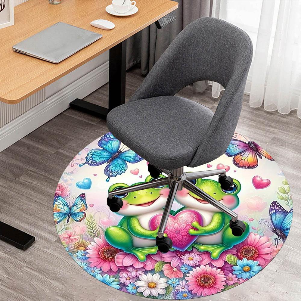 1PC Frogs Flowers Butterflies Round Chair mat Area Rug - Non-Slip, Floor Mat for Office, Bedroom, home decor Christmas Gift c0528015 80cm
1PC Frogs Flowers Butterflies Round Chair mat Area Rug - Non-Slip, Floor Mat for Office, Bedroom, home decor Christmas Gift c0528015 80cm