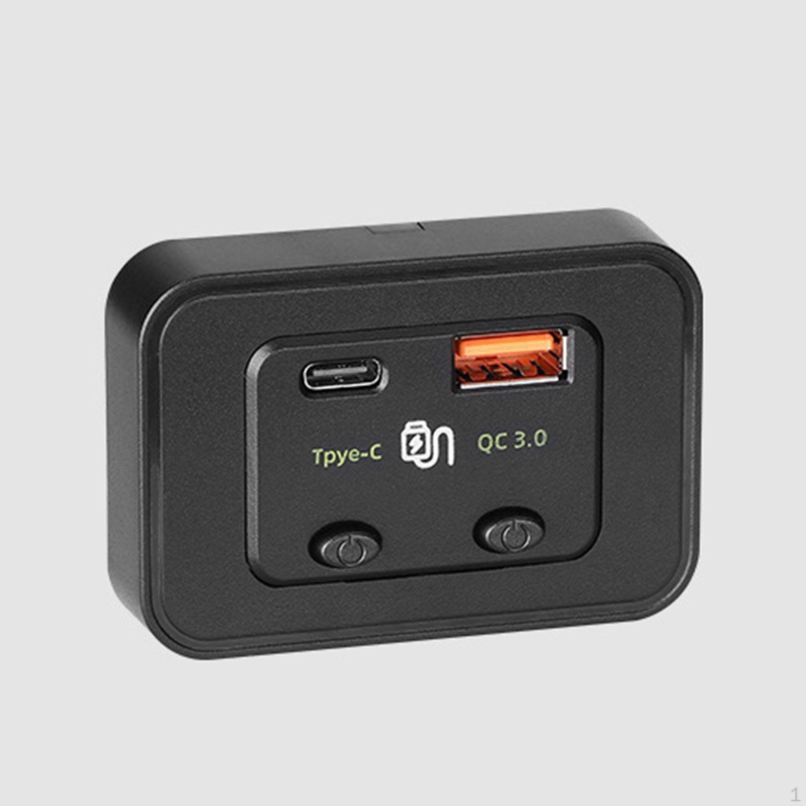 USB-розетка для автофургона PD3.0, тип C + зарядное устройство с портом быстрой зарядки, 3,0 А
USB-розетка для автофургона PD3.0, тип C + зарядное устройство с портом быстрой зарядки, 3,0 А