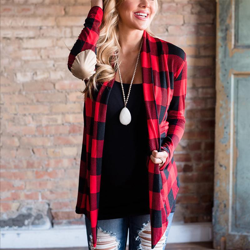 Cardigan Plaids Women Tshirt Casual Ladies Loose Long Sleeve Blouse Jacket Tops Red,XL
Cardigan Plaids Women Tshirt Casual Ladies Loose Long Sleeve Blouse Jacket Tops Red,XL