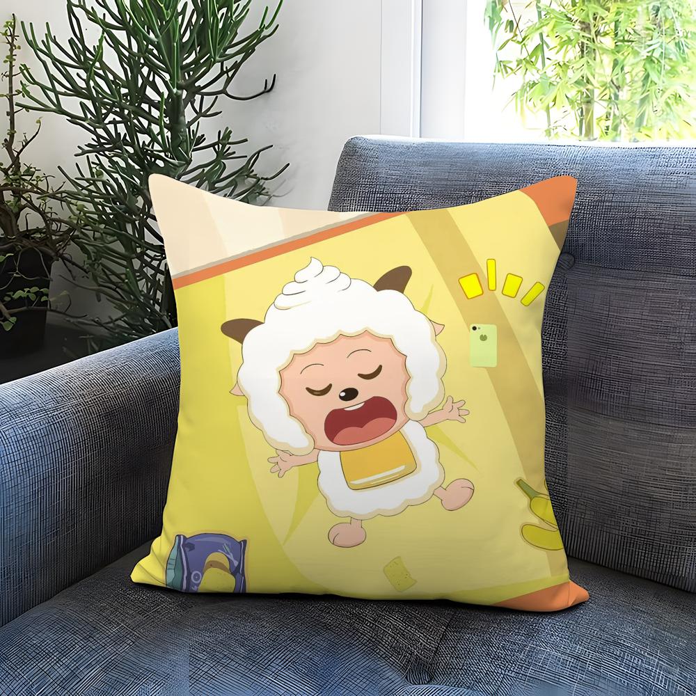 Hot P-PPleasant Goat and Big Big Wolf Cushion Cover Comfortable Reversible Pillow Cover Ideal for Car Sofa Bedroom & Beyond 30cmx30cm
Hot P-PPleasant Goat and Big Big Wolf Cushion Cover Comfortable Reversible Pillow Cover Ideal for Car Sofa Bedroom & Beyond 30cmx30cm