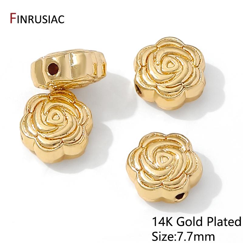 14K Gold Plated Brass Flower Spacer Beads,Flat Separators Beads DIY Bracelet Necklace Making Accessories,Supplies For Jewelry 10 pieces
14K Gold Plated Brass Flower Spacer Beads,Flat Separators Beads DIY Bracelet Necklace Making Accessories,Supplies For Jewelry 10 pieces