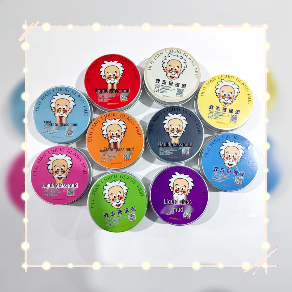 Old Man Liquid Glass Putty - Super Stretchy, Long-lasting 60g Tin, 10 Styles Decompression Toy.
Old Man Liquid Glass Putty - Super Stretchy, Long-lasting 60g Tin, 10 Styles Decompression Toy.