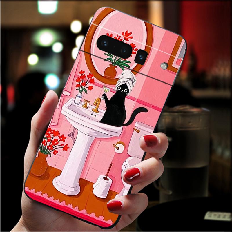 For Google Pixel 10 9 Pro XL Silicone Phone Soft Case For Google Pixel 9A 8A 7A 6A 5 Cover Shell Cute Black Cats Pixel 9 Pro XL
For Google Pixel 10 9 Pro XL Silicone Phone Soft Case For Google Pixel 9A 8A 7A 6A 5 Cover Shell Cute Black Cats Pixel 9 Pro XL