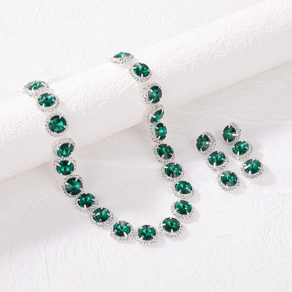 Water Diamond Claw Chain Earring and Necklace Set , Rhinestone Jewelry for Wedding Birthday Party Gift зелений
Water Diamond Claw Chain Earring and Necklace Set , Rhinestone Jewelry for Wedding Birthday Party Gift зелений