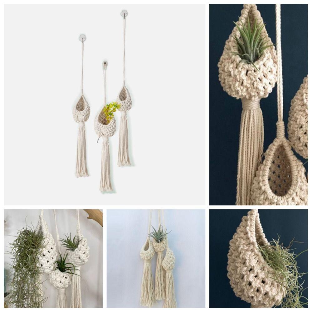 Plant Stand Cotton Braid Hanging Basket Hand Woven Cotton Storage Pocket Creative Wedding
Plant Stand Cotton Braid Hanging Basket Hand Woven Cotton Storage Pocket Creative Wedding