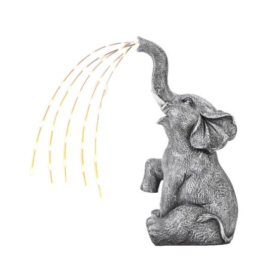 Solar Elephant Garden Ornament with Waterproof IP65 Solar Light Resin Statue for Outdoor Patio Lawn Balcony Decor Unique Mother’s Day Gift 1pc
Solar Elephant Garden Ornament with Waterproof IP65 Solar Light Resin Statue for Outdoor Patio Lawn Balcony Decor Unique Mother’s Day Gift 1pc