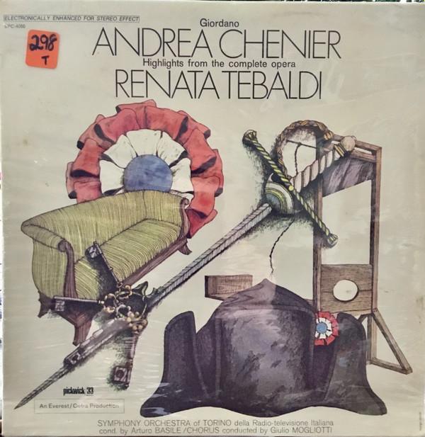 LP Record UMBERTO GIORDANO / ORCHESTRA SINFON - Andrea Chenier, Highlights From The SPC4050 Pickwick/33 Rec US Classical Used
LP Record UMBERTO GIORDANO / ORCHESTRA SINFON - Andrea Chenier, Highlights From The SPC4050 Pickwick/33 Rec US Classical Used