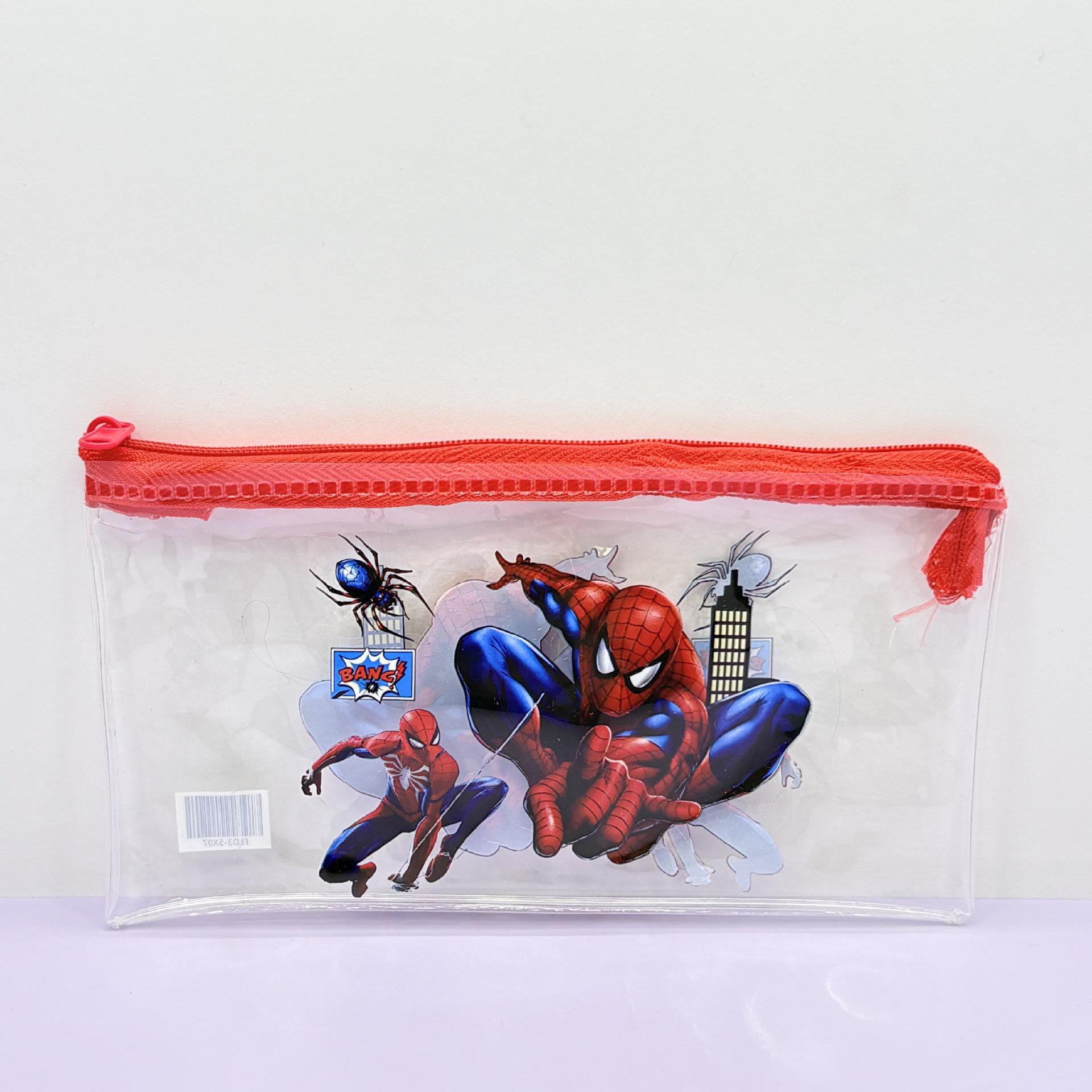 A6 Transparent Cartoon Zipper Document & Pencil Case - Waterproof Large Capacity Stationery Bag
A6 Transparent Cartoon Zipper Document & Pencil Case - Waterproof Large Capacity Stationery Bag