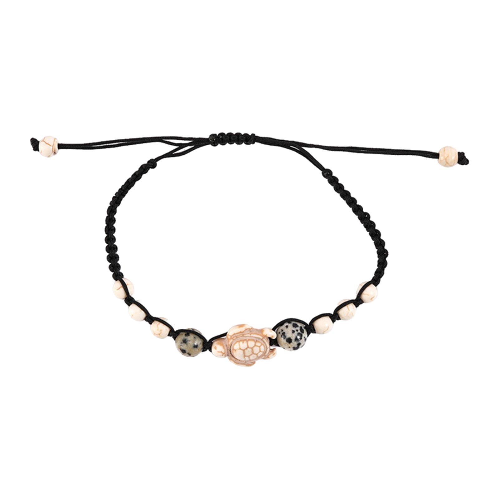 Браслет из бирюзовых черепах ручной работы для женщин и мужчин, эластичный, пляжный аксессуар, рождественское ювелирное украшение в подарок 1
Браслет из бирюзовых черепах ручной работы для женщин и мужчин, эластичный, пляжный аксессуар, рождественское ювелирное украшение в подарок 1