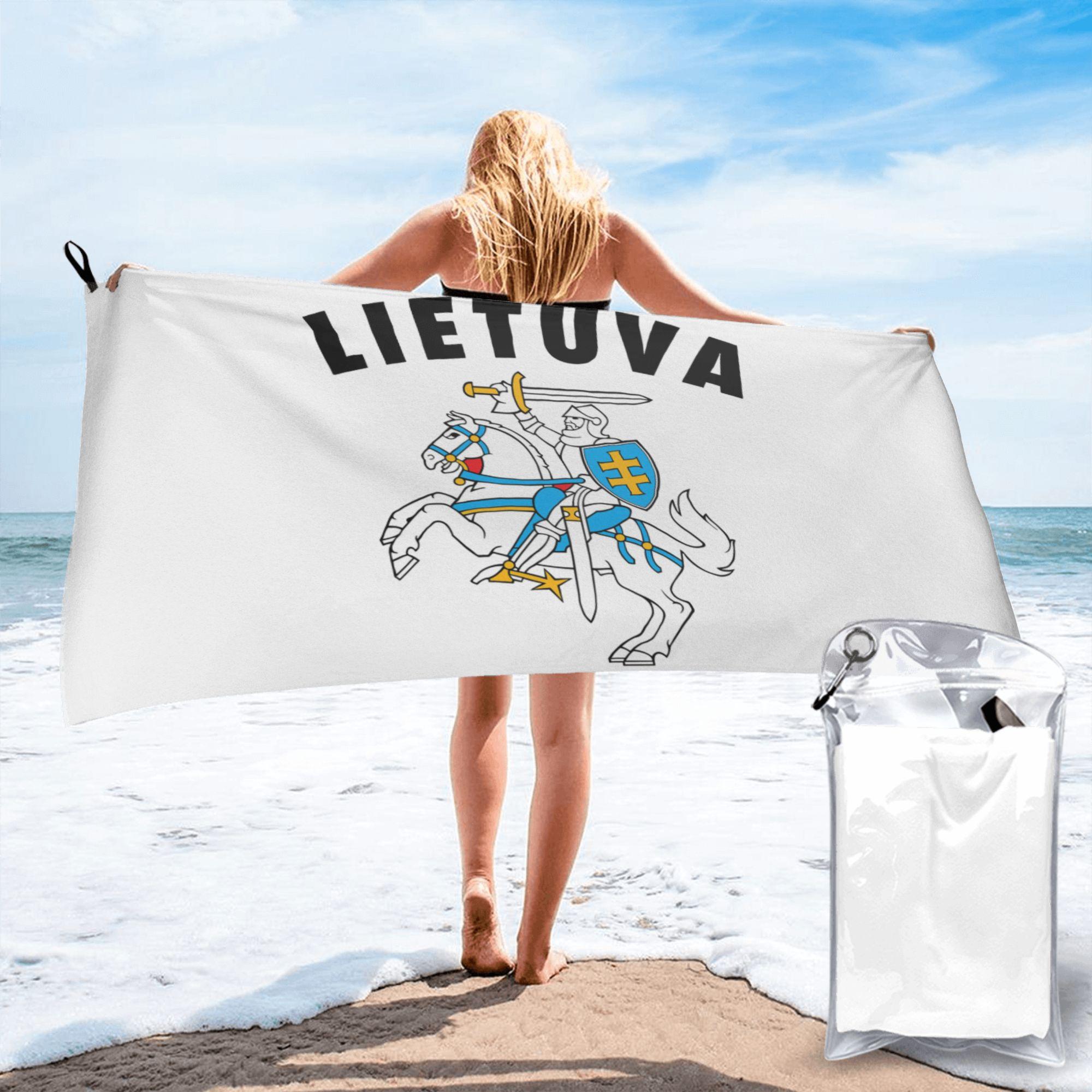 Lietuva Lithuania Coat Of Arms Beach Towel Soft Microfiber Quick Dry Absorbent Quick Towels For Bath W30*H60(CM)
Lietuva Lithuania Coat Of Arms Beach Towel Soft Microfiber Quick Dry Absorbent Quick Towels For Bath W30*H60(CM)