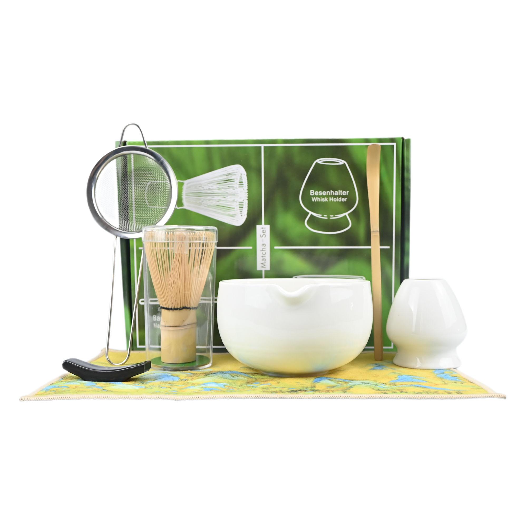 Matcha Tea Set, 7pcs Matcha Whisk Set, Matcha Starter Making Kit, Matcha Green Tea Whisk Set with Scoop, Scoop Rest, Sifter, Whi Seven-piece Set белый
Matcha Tea Set, 7pcs Matcha Whisk Set, Matcha Starter Making Kit, Matcha Green Tea Whisk Set with Scoop, Scoop Rest, Sifter, Whi Seven-piece Set белый