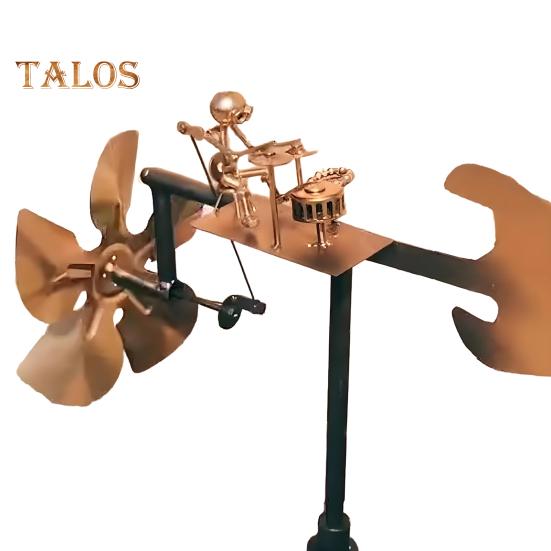 Ручная работа Металлическая статуэтка барабанщика ветряная мельница перкуссионист статуя Ветряная кинетическая скульптура барабанщика ветряная вертушка для двора газона сада патио A
Ручная работа Металлическая статуэтка барабанщика ветряная мельница перкуссионист статуя Ветряная кинетическая скульптура барабанщика ветряная вертушка для двора газона сада патио A