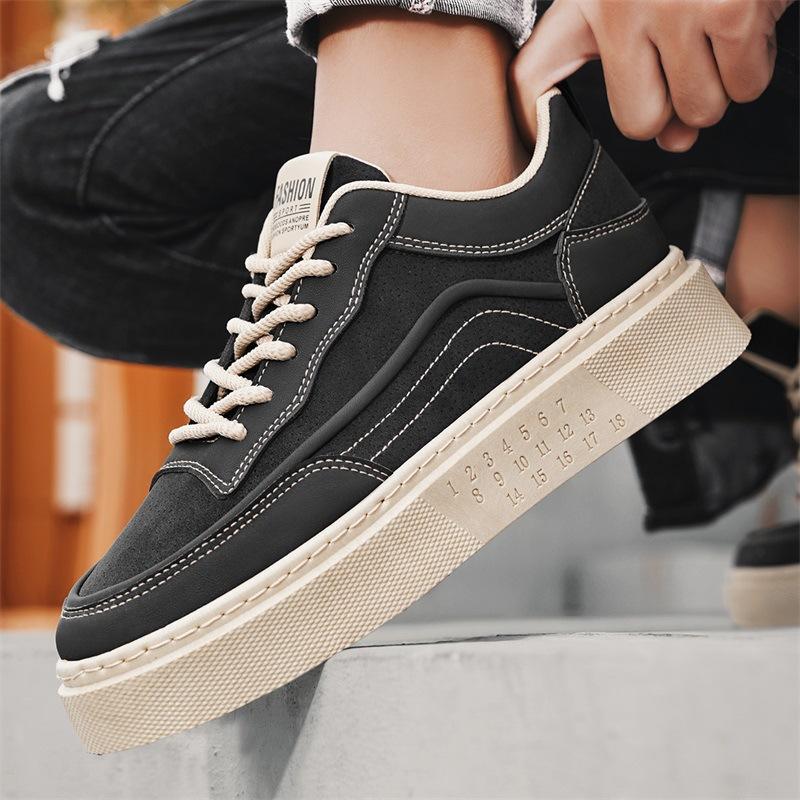 2025 live stream high-quality four-season leather surface waterproof niche board shoes low-top lace-up breathable outdoor Hong Kong style men s shoes 39 чёрный
2025 live stream high-quality four-season leather surface waterproof niche board shoes low-top lace-up breathable outdoor Hong Kong style men s shoes 39 чёрный