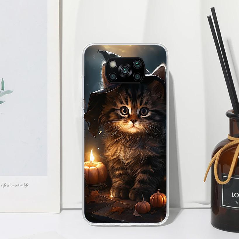 Black Kitten Halloween Pumpkin Phone Case For Xiaomi Poco X7 X6 X5 M7 M8 Pro F7 Ultra Redmi 15C 15 13C 13 12C 12 10 10C 10A Art Redmi 10A
Black Kitten Halloween Pumpkin Phone Case For Xiaomi Poco X7 X6 X5 M7 M8 Pro F7 Ultra Redmi 15C 15 13C 13 12C 12 10 10C 10A Art Redmi 10A